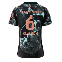 Camiseta Bayern Munich Joshua Kimmich #6 Visitante Equipación para mujer 2024-25 manga corta